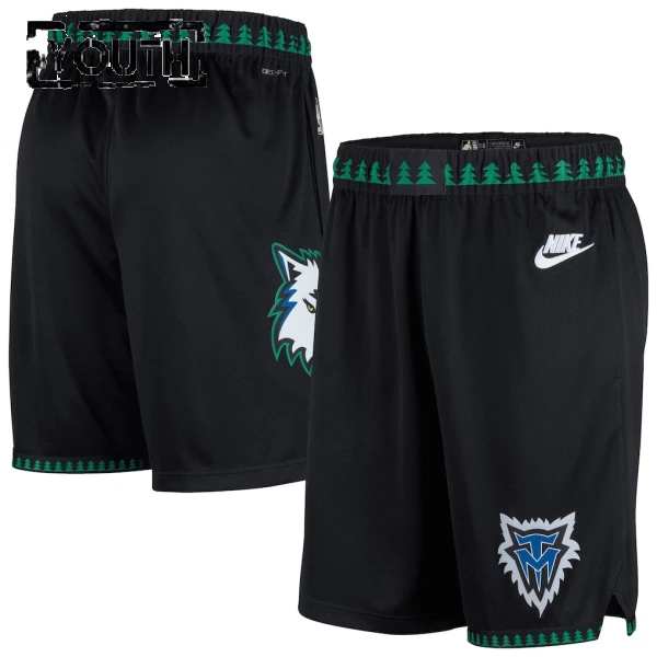 Pantalones Minnesota Timberwolves Classic Edition 2025-26 Swingman para Niño
