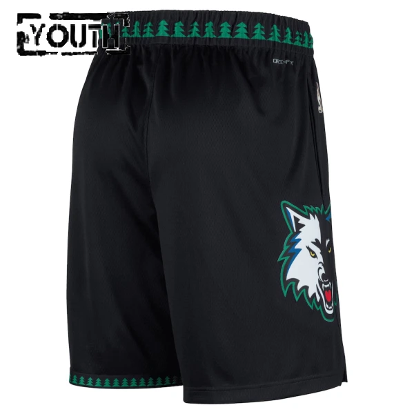 Pantalones Minnesota Timberwolves Classic Edition 2025-26 Swingman para Niño