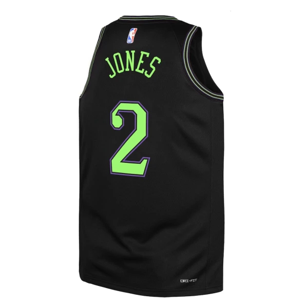 Camiseta New Orleans Pelicans Herbert Jones City Edition 2025-26 Negro Swingman para Hombre