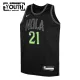 Camiseta New Orleans Pelicans Yves Missi City Edition 2025-26 Negro Swingman para Niño