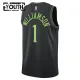 Camiseta New Orleans Pelicans Zion Williamson City Edition 2025-26 Negro Swingman para Niño