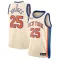 Camiseta New York Knicks Mikal Bridges City Edition 2025-26 Blanco Swingman para Hombre
