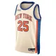 Camiseta New York Knicks Mikal Bridges City Edition 2025-26 Blanco Swingman para Hombre