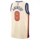 Camiseta New York Knicks Og Anunoby City Edition 2025-26 Blanco Swingman para Hombre