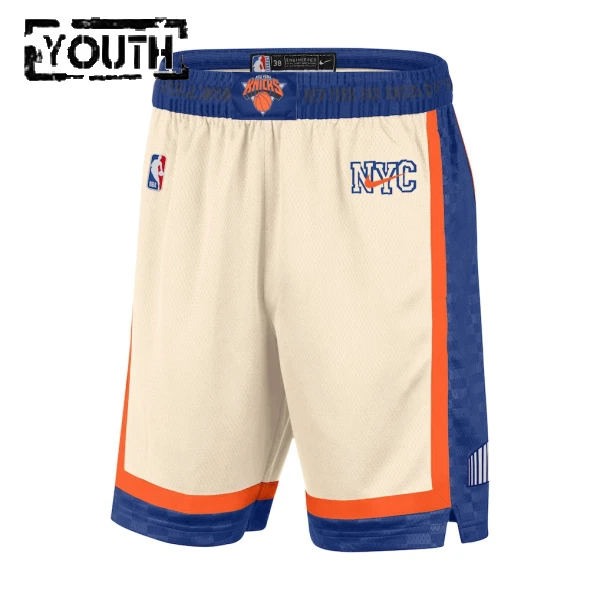 Pantalones New York Knicks City Edition 2025-26 Swingman para Niño