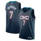 Camiseta Oklahoma City Thunder Chet Holmgren City Edition 2025-26 Negro Swingman para Hombre
