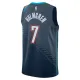 Camiseta Oklahoma City Thunder Chet Holmgren City Edition 2025-26 Negro Swingman para Hombre