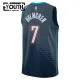 Camiseta Oklahoma City Thunder Chet Holmgren City Edition 2025-26 Negro Swingman para Niño