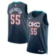 Camiseta Oklahoma City Thunder Isaiah Hartenstein City Edition 2025-26 Negro Swingman para Hombre