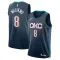 Camiseta Oklahoma City Thunder Jalen Williams City Edition 2025-26 Negro Swingman para Hombre