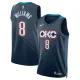 Camiseta Oklahoma City Thunder Jalen Williams City Edition 2025-26 Negro Swingman para Hombre