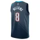 Camiseta Oklahoma City Thunder Jalen Williams City Edition 2025-26 Negro Swingman para Hombre