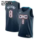 Camiseta Oklahoma City Thunder Jalen Williams City Edition 2025-26 Negro Swingman para Niño