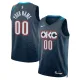 Camiseta Oklahoma City Thunder Personalizada City Edition 2025-26 Negro Swingman para Hombre