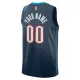 Camiseta Oklahoma City Thunder Personalizada City Edition 2025-26 Negro Swingman para Hombre