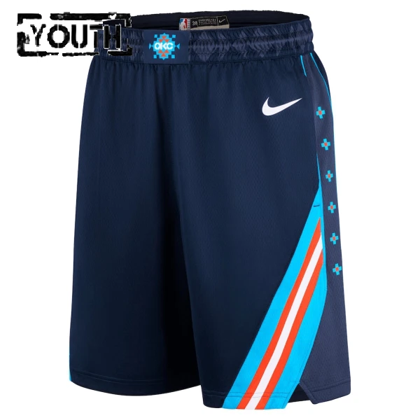 Pantalones Oklahoma City Thunder City Edition 2025-26 Swingman para Niño