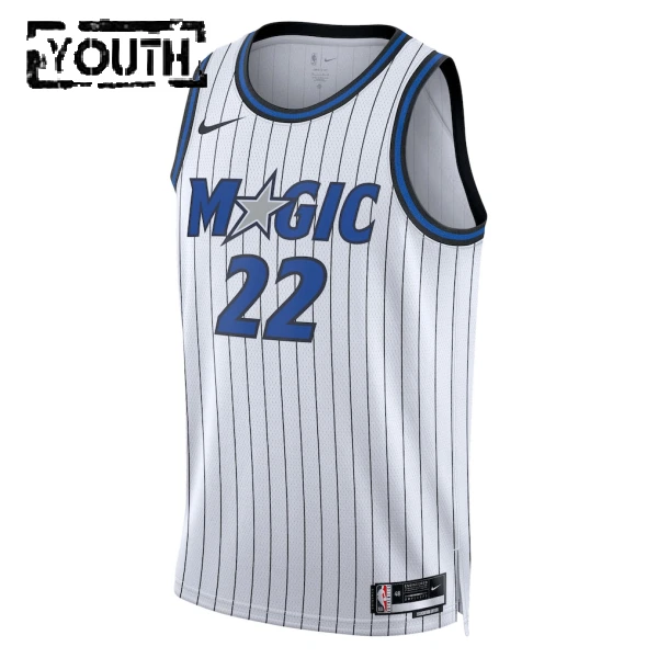 Camiseta Orlando Magic Franz Wagner Association Edition 2025-26 Blanco Swingman para Niño