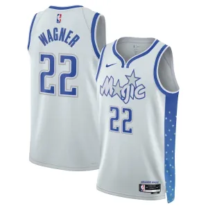 Camiseta Orlando Magic Franz Wagner City Edition 2025-26 Blanco Swingman para Hombre