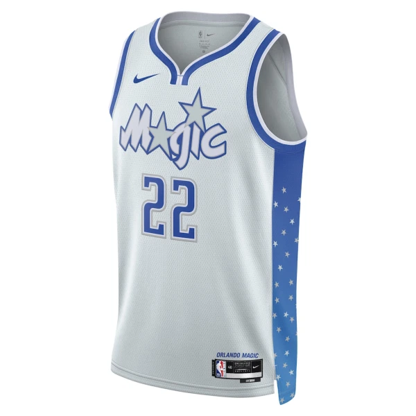 Camiseta Orlando Magic Franz Wagner City Edition 2025-26 Blanco Swingman para Hombre
