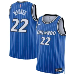 Camiseta Orlando Magic Franz Wagner Icon Edition 2025-26 Azul Swingman para Hombre