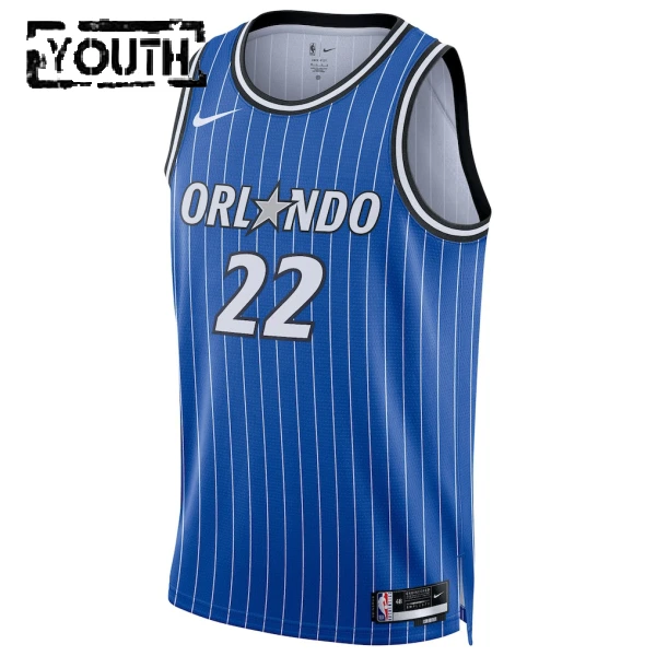 Camiseta Orlando Magic Franz Wagner Icon Edition 2025-26 Azul Swingman para Niño