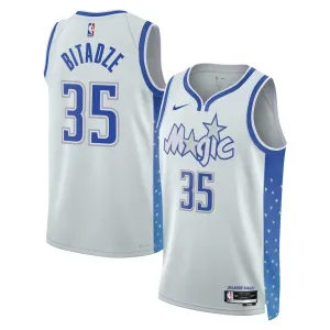 Camiseta Orlando Magic Goga Bitadze City Edition 2025-26 Blanco Swingman para Hombre