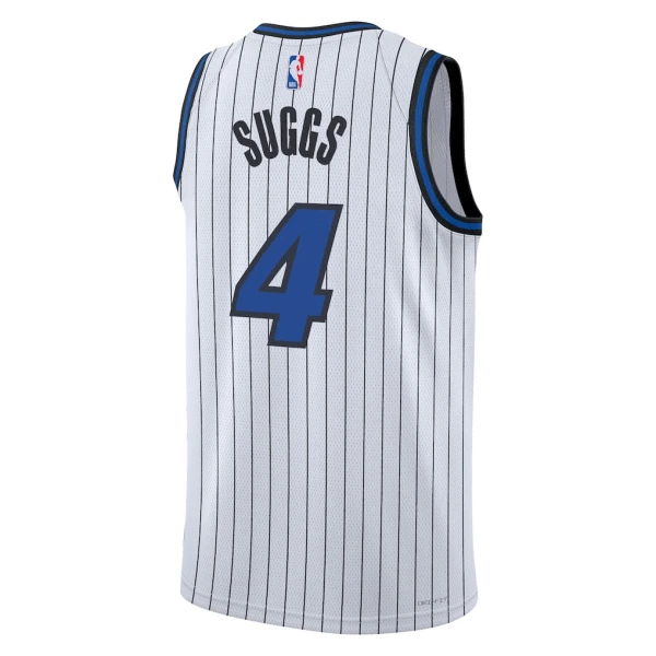 Camiseta Orlando Magic Jalen Suggs Association Edition 2025-26 Blanco Swingman para Hombre