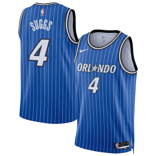 Camiseta Orlando Magic Jalen Suggs Icon Edition 2025-26 Azul Swingman para Hombre