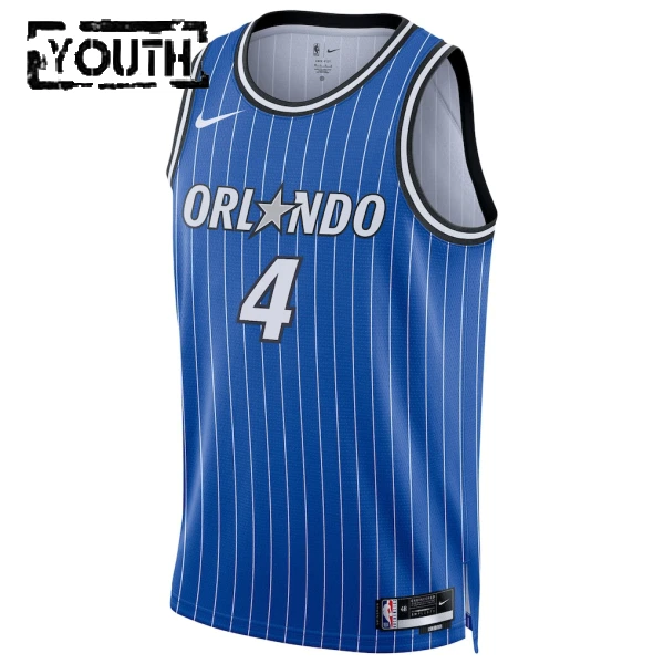 Camiseta Orlando Magic Jalen Suggs Icon Edition 2025-26 Azul Swingman para Niño
