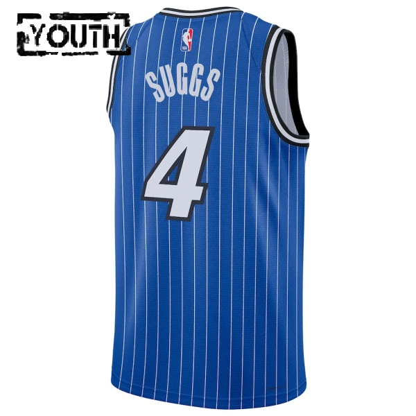 Camiseta Orlando Magic Jalen Suggs Icon Edition 2025-26 Azul Swingman para Niño