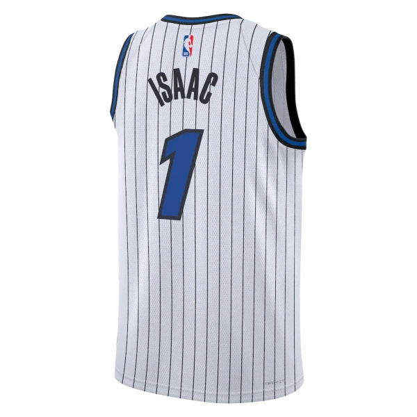 Camiseta Orlando Magic Jonathan Isaac Association Edition 2025-26 Blanco Swingman para Hombre