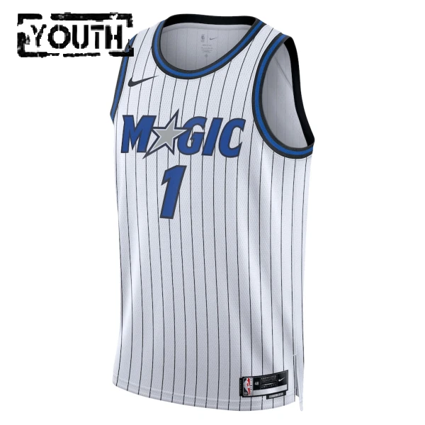 Camiseta Orlando Magic Jonathan Isaac Association Edition 2025-26 Blanco Swingman para Niño