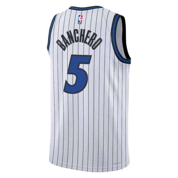 Camiseta Orlando Magic Paolo Banchero Association Edition 2025-26 Blanco Swingman para Hombre