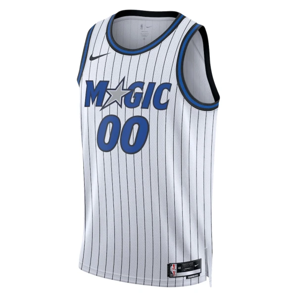 Camiseta Orlando Magic Personalizada Association Edition 2025-26 Blanco Swingman para Hombre