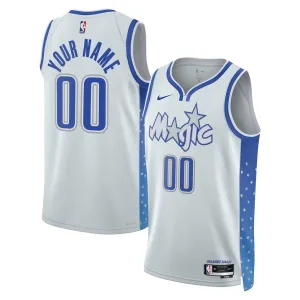 Camiseta Orlando Magic Personalizada City Edition 2025-26 Blanco Swingman para Hombre