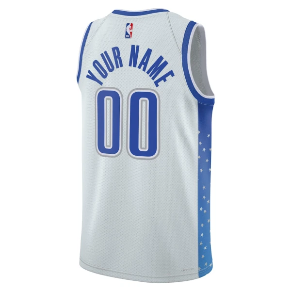 Camiseta Orlando Magic Personalizada City Edition 2025-26 Blanco Swingman para Hombre