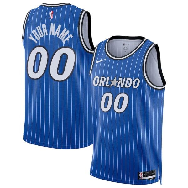 Camiseta Orlando Magic Personalizada Icon Edition 2025-26 Azul Swingman para Hombre