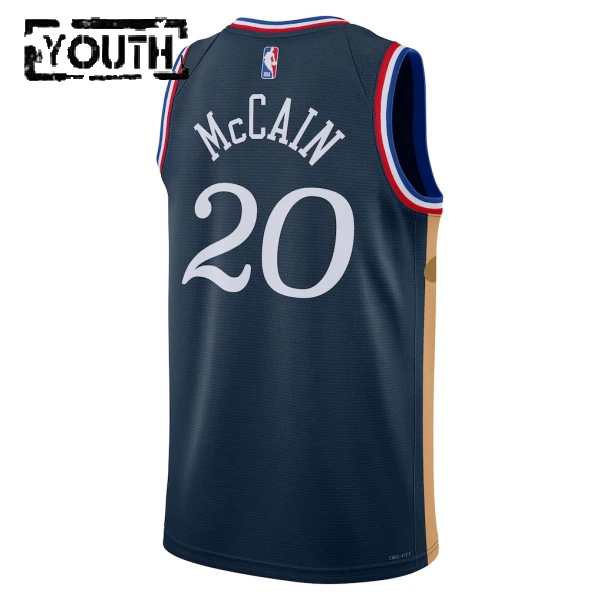 Camiseta Philadelphia 76ers Jared Mccain City Edition 2025-26 Swingman para Niño