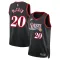 Camiseta Philadelphia 76ers Jared Mccain Classic Edition 2025-26 Negro Swingman para Hombre