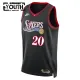 Camiseta Philadelphia 76ers Jared Mccain Classic Edition 2025-26 Negro Swingman para Niño