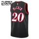 Camiseta Philadelphia 76ers Jared Mccain Classic Edition 2025-26 Negro Swingman para Niño