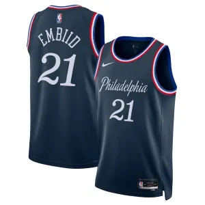 Camiseta Philadelphia 76ers Joel Embiid City Edition 2025-26 Swingman para Hombre Camiseta Philadelphia 76ers Joel Embiid City Edition 2025-26 Swingman para Hombre