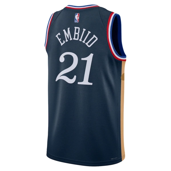 Camiseta Philadelphia 76ers Joel Embiid City Edition 2025-26 Swingman para Hombre
