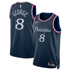 Camiseta Philadelphia 76ers Paul George City Edition 2025-26 Swingman para Hombre Camiseta Philadelphia 76ers Paul George City Edition 2025-26 Swingman para Hombre