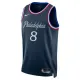 Camiseta Philadelphia 76ers Paul George City Edition 2025-26 Swingman para Hombre