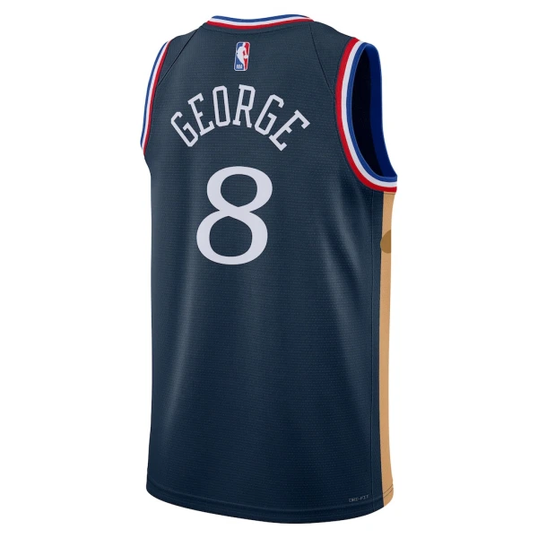 Camiseta Philadelphia 76ers Paul George City Edition 2025-26 Swingman para Hombre