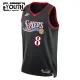 Camiseta Philadelphia 76ers Paul George Classic Edition 2025-26 Negro Swingman para Niño