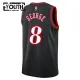 Camiseta Philadelphia 76ers Paul George Classic Edition 2025-26 Negro Swingman para Niño
