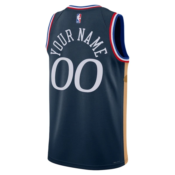 Camiseta Philadelphia 76ers Personalizada City Edition 2025-26 Swingman para Hombre