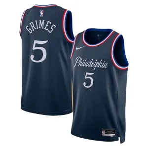 Camiseta Philadelphia 76ers Quentin Grimes City Edition 2025-26 Swingman para Hombre